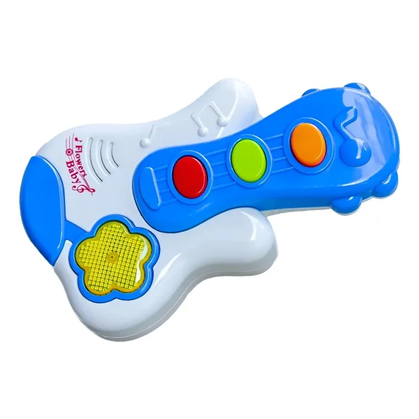Guitarra Para Niños Juguete Instrumento Musical Sonido Y Luz