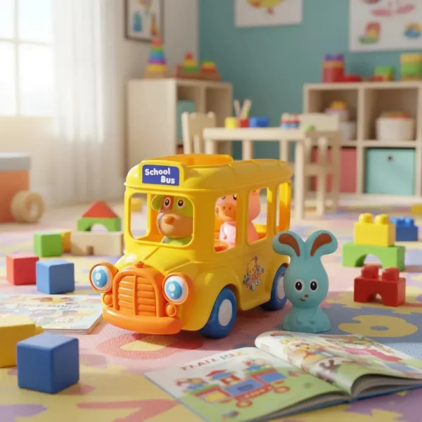 Auto Camion Bus Musical Luz Movimiento Didactico