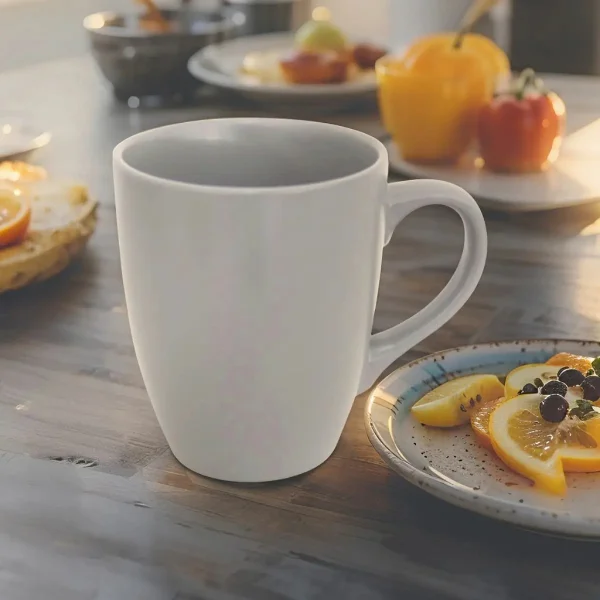 Taza De Cerámica Cónica Jarro Mug 300ml