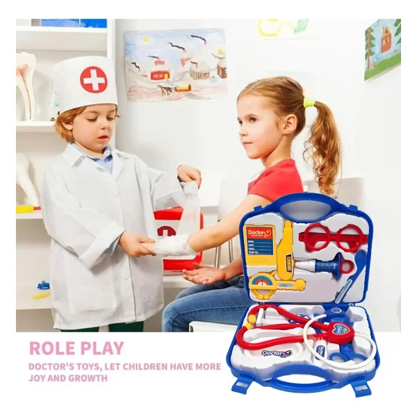 Valija Doctor Juguete Set Doctor Con 14 Accesorios