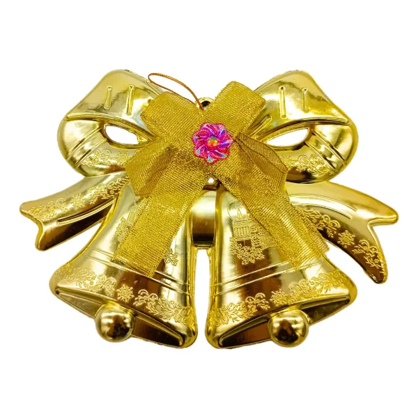 Campanas Navideñas 18cm Deco Navidad Adornos Para El Arbol