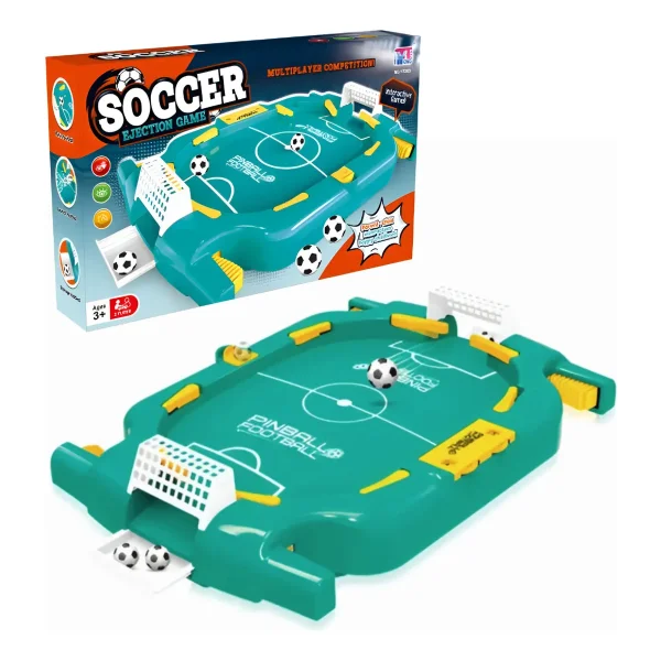 Juego De Mesa Flipper Gol Juguete Tablero Pinball Football