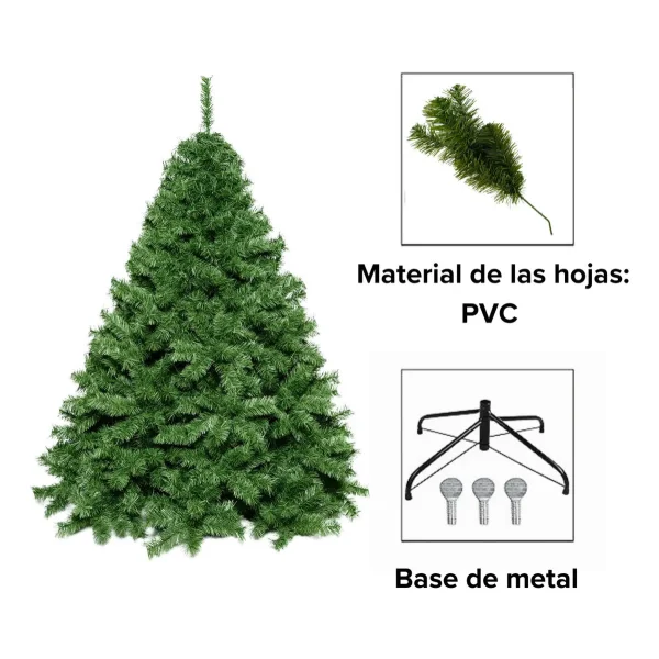Arbol De Navidad Verde Extra Lujo Patagonia 1,30 Mts