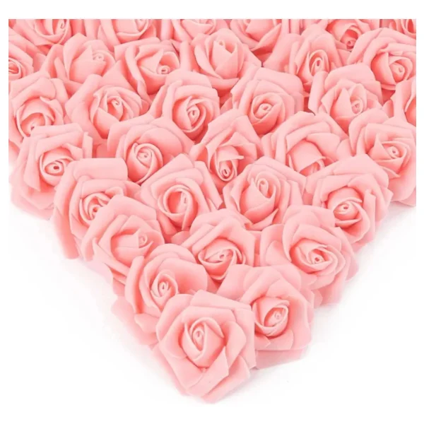 Mini Rosas Flores Artificiales Decoracion Pack X250
