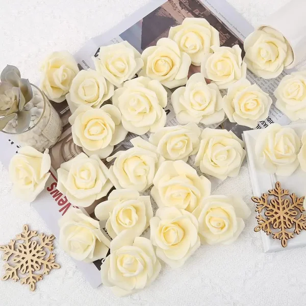 Mini Rosas Flores Artificiales Decoracion Pack X250