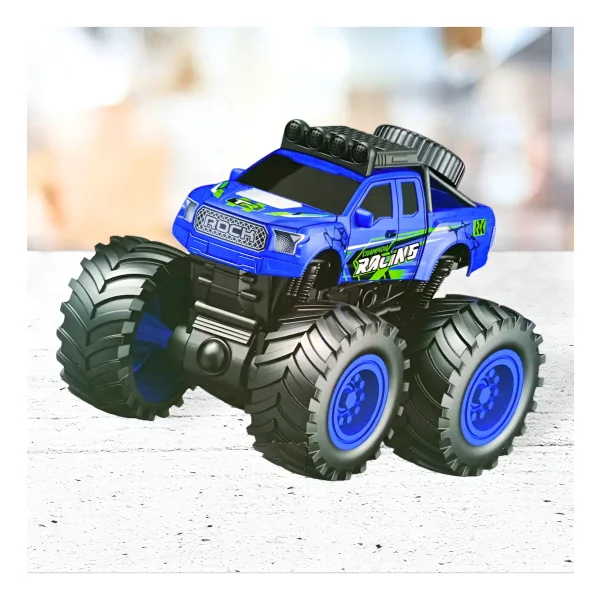 Vehículo Off Road Monster Giro 360 A Fricción Para Niños