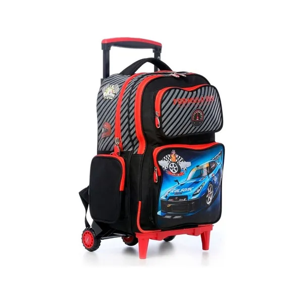 Mochila Escolar Carrito Reforzada Manija Telescopica Carro