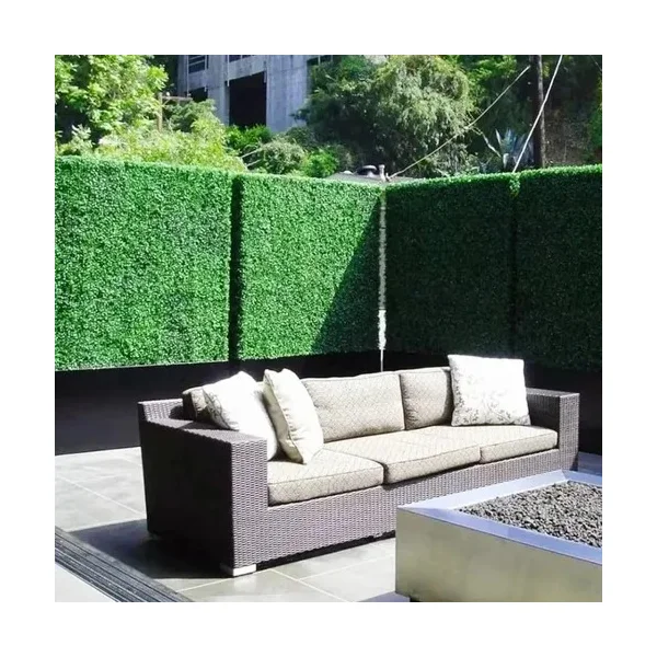 Muro Verde Jardin Vertical X6 Decoracion Artificial 60x40 Verde