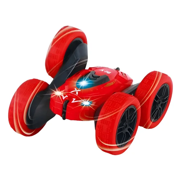 Auto A Radio Control Remoto Luz Giro 360° Acrobatico Stunt