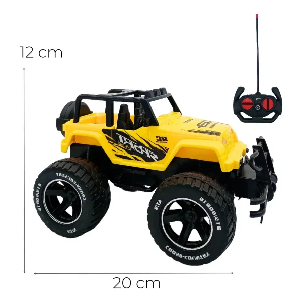 Auto Deportivo A Control Remoto Camioneta Jeep Off Road