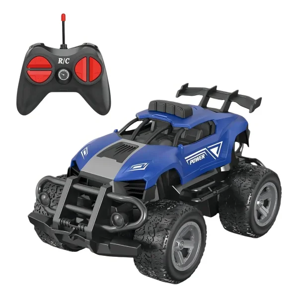 Auto A Radio Control Remoto Stunt Mini Acrobático Con Luz Color Naranja