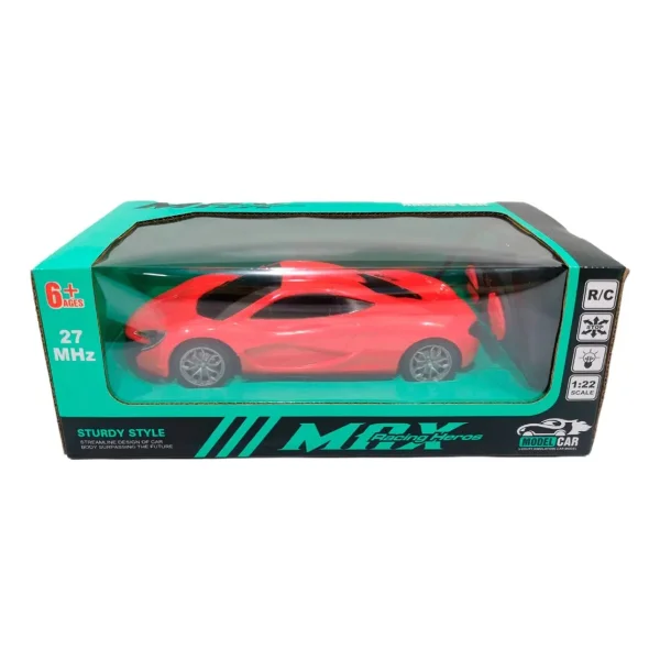 Auto Deportivo De Carrera A Control Remoto Sonido Y Luces