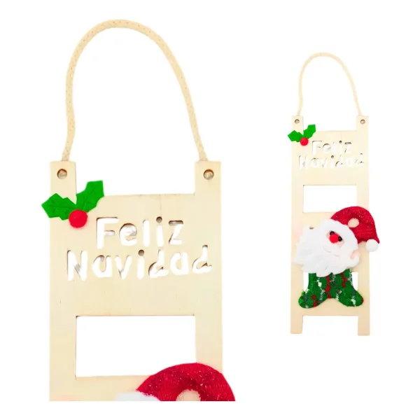 Papa Noel Colgante Adornos Decoracion Navideña