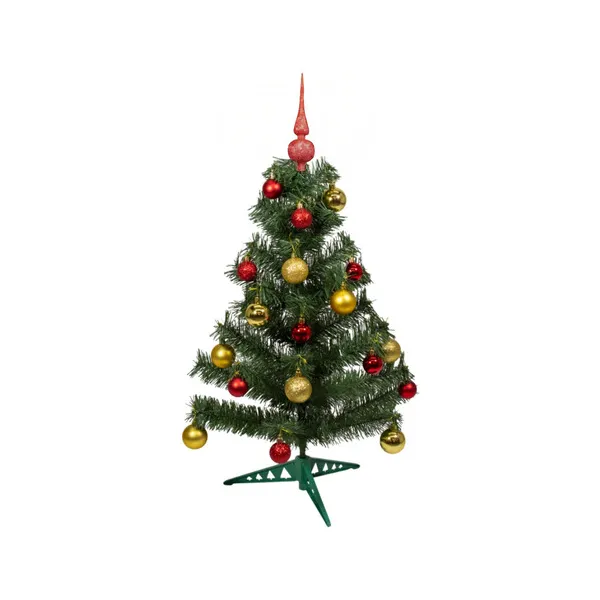 Arbol De Navidad Decorado Arbolito 90cm Pino Carioca