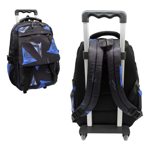 Mochila Carrito Escolar Reforzada Manija Telescopica Carro