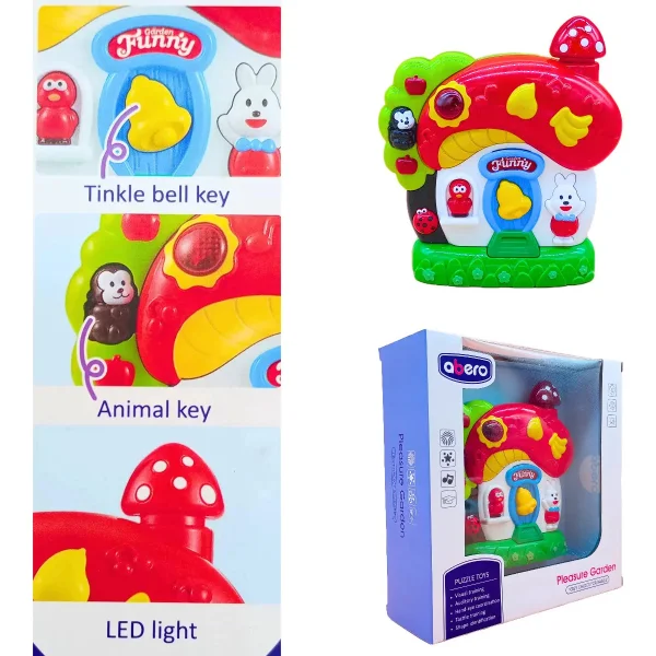 Set De Actividades Juguete Bebe Musical Didactico Luz