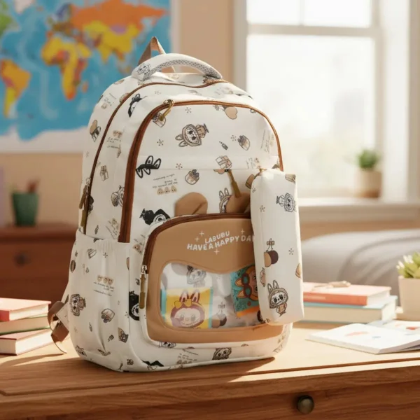 Mochilas Escolares La Bubu Colegio Infantil + Cartuchera