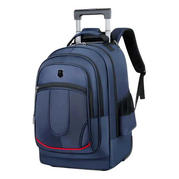 Mochila Carro 18 Pulgadas Escolar Carrito Viaje Capacidad