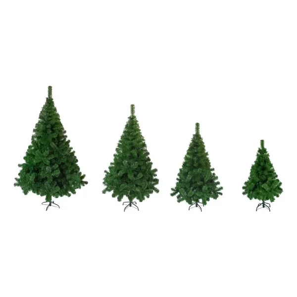 Arbol De Navidad Tronador Lujo 1,80mts Pino Decorado Azul Verde