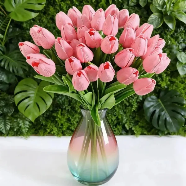 Tulipan Artificial Flores Artificiales Decoracion X1