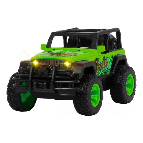 Auto A Friccion Camioneta Off Road 4x4 Luces Sonidos
