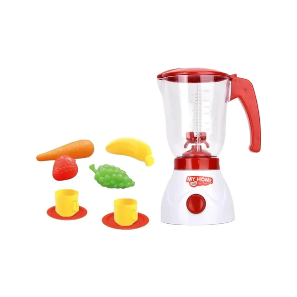 Licuadora Juguete Cocina Con Sonido Expreso Polar Color Rojo 3 Años