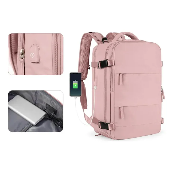 Mochila Viaje Carry On Viral Cabina Avion Amazon Notebook