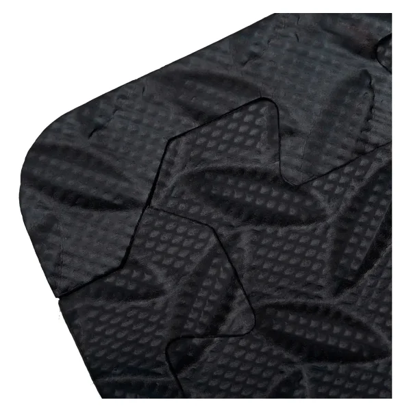 Piso Goma Eva Gym Pack X4 Encastrable 10mm Con Bordes