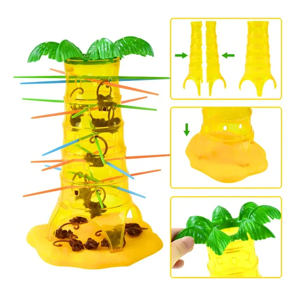 Juego De Mesa Habilidad Monkey Locos Monos