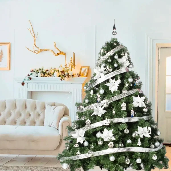 Arbol de Navidad Extra Lujo Patagonia 1.80mts Con Adornos X72