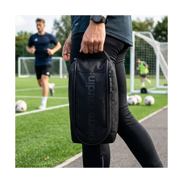 Bolso Botinero Neceser Porta Botines Deporte Gimnasio Futbol Negro