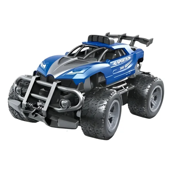 Auto A Radio Control Remoto Stunt Mini Acrobático Rc A Pilas Color Violeta Azul