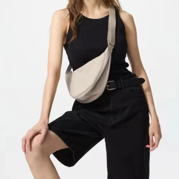Riñonera Bandolera Banana Mujer Impermeable Viral Bolso Xl