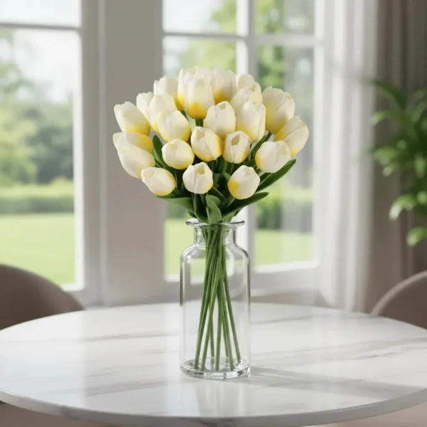 Tulipan Artificial Flores Artificiales Decoracion X1