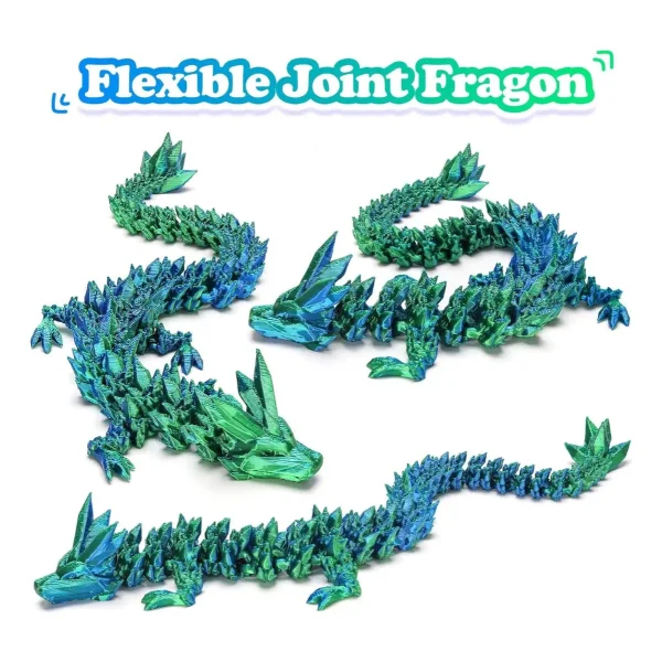 Dragón Articulado 3d Huevo Sorpresa Figura Coleccionable