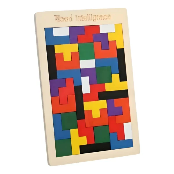 Rompecabezas Tetris Madera Infantil