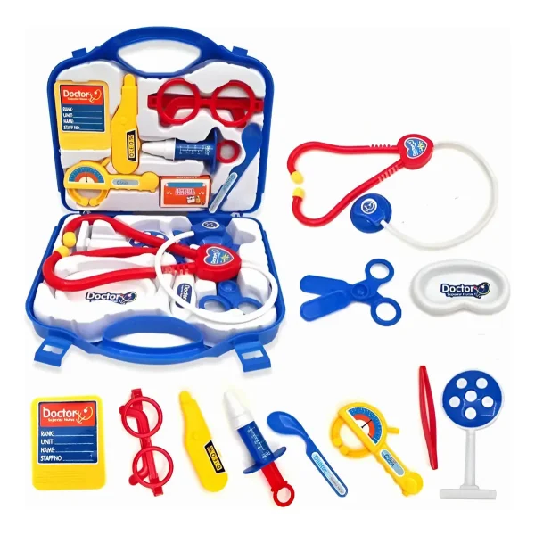 Valija Doctor Juguete Set Doctor Con 14 Accesorios