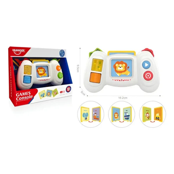 Control Interactivo Didactico Sonidos Niños 2-4 Años Blanco