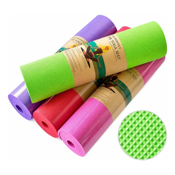Yoga Mat 8 Mm Colchoneta Pilates Fitness Gimnasia