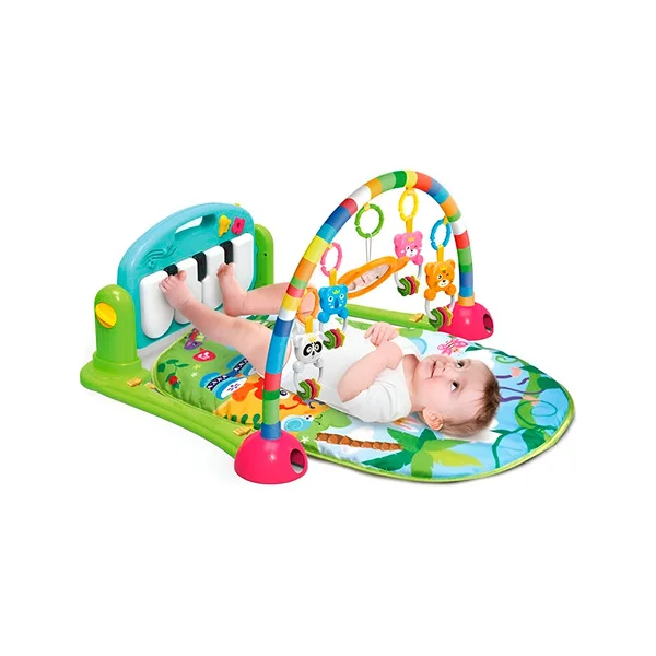 Gimnasio Piano Manta Con Sonajeros Para Bebe