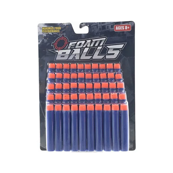 Dardos X50 Unidades Proyectiles Repuesto Compatible Con Nerf