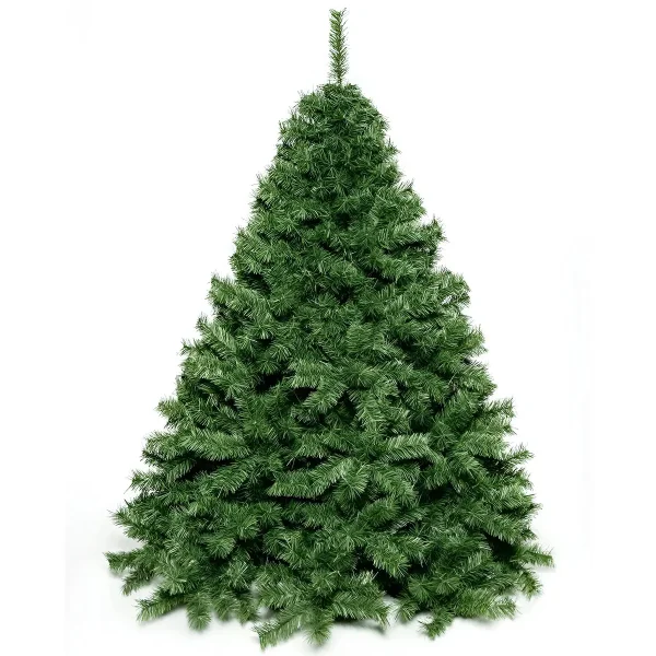 Arbol De Navidad Verde Imperial 1,3mts Base Metalica Alta Gama