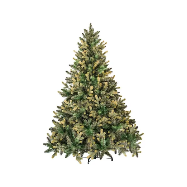 Arbol De Navidad Pino Natural Amber 1.50mts Base Metal