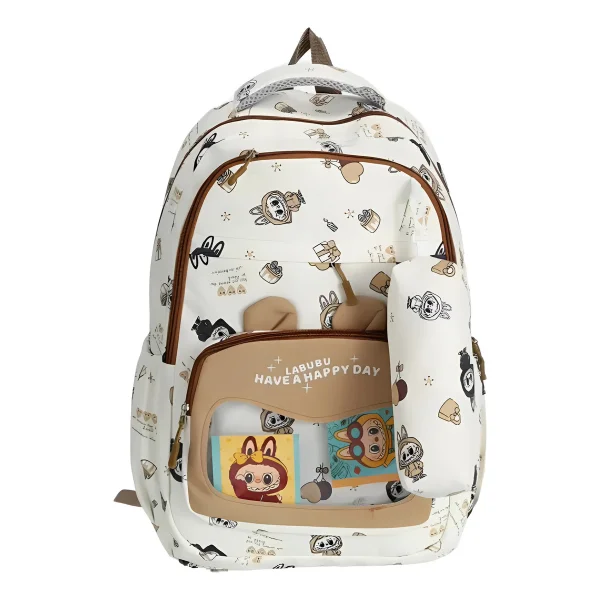 Mochilas Escolares La Bubu Colegio Infantil + Cartuchera