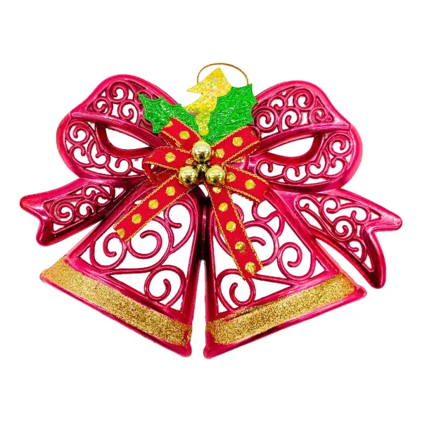 Campanas Navideñas 18cm Deco Navidad Adornos Para El Arbol