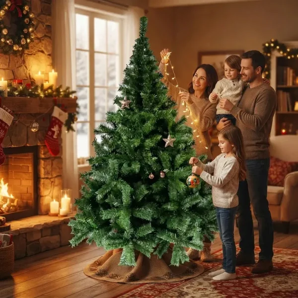 Arbol De Navidad Verde Canadian Luxury 1.80mts