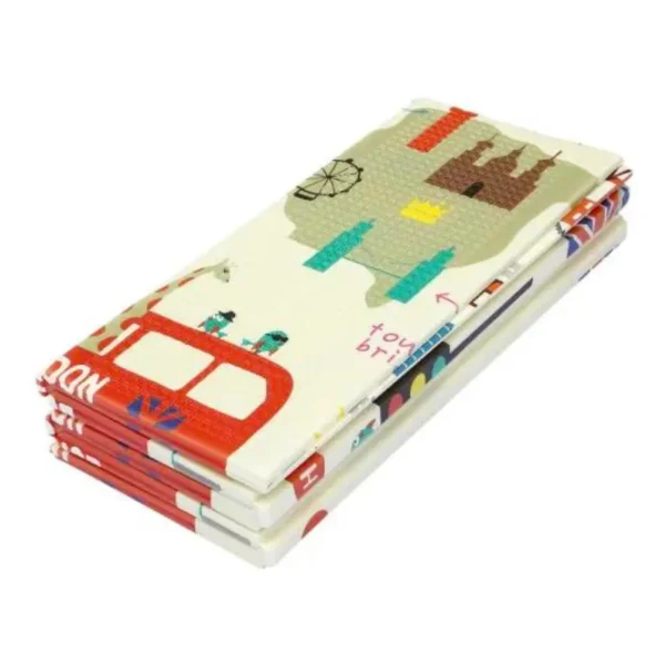 Alfombra Antigolpes Plegable Bebes Reversible 120x180cm
