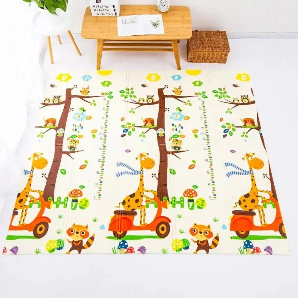 Alfombra Antigolpes Plegable Bebes Reversible 150x200cm