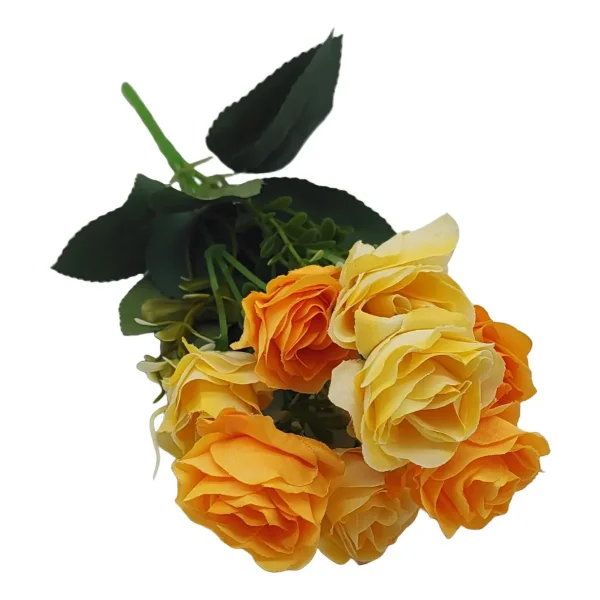 Ramo De Rosas Flores Artificiales Decoracion X1