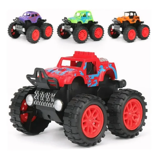 Auto A Friccion Off Road Giro 360 Monster Juguetes